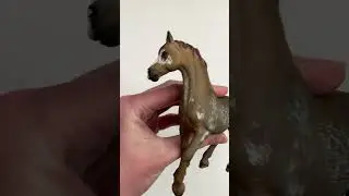 My most unusual coat colour yet! #shorts #modelhorses #custom #repaint #unusual #fyp #viral