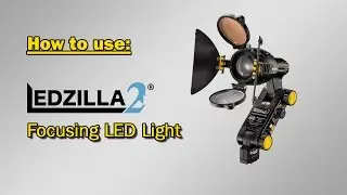 How to use: LEDZILLA 2 - daylight onboard LED