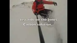 McNab Snowboarding - Powder test ride on the Jones Carbon Solution