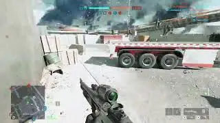 Conquest on Operation Firestorm Scorched Earth using the KORD 6P67 - Battlefield 6