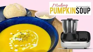Pumpkin SOUP recipe in the TOKIT OMNI COOK - THERMOMIX TM6 alternative soup maker