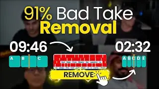 Auto Remove Bad Takes with 91%+ Accuracy | New TimeBolt Feature
