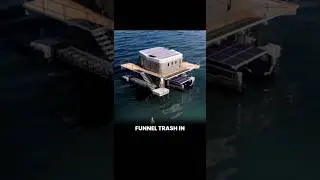 Очистка океана от пластика с помощью гигантских пылесосов