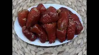 KURU BİBER DOLMASI NASIL YAPILIR? BİR DE BU TARİFLE YAPIN MUHTEŞEM OLDU.