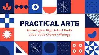 Practical Arts Scheduling 2022