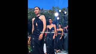 Three separate moments | michael kors ss22 finale #runway #supermodels