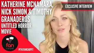 EXCLUSIVE Interview: Katherine McNamara, Nick Simon | Untitled Horror Movie Interview (TFC)
