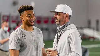 Justin Fields Looking Good Throwing In His 2nd Pro Day! 🏈