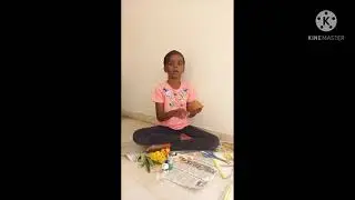 How to make flower basket using cocobut shell