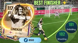 112 Lineker Review ‼️ The Ultimate Finisher In Fc Mobile 🔥😱
