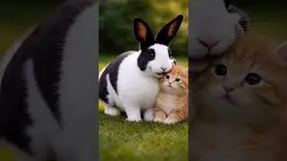 #shorts #viral #trending #fyp #funny #cute #pets #animals #rabbit #cat #bunny #petvideos #adorablepe