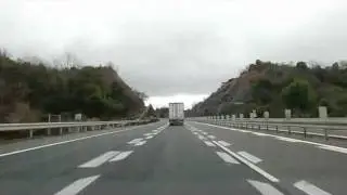 【車載動画 4倍速】広島銀行高屋支店～山陽自動車道尾道IC