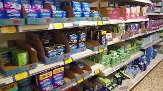Filipina  tour  inside  grocery  store Tesco  in  United Kingdom |Helen Peter White