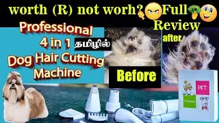 Qpets dog nail grinder |Shihtzu Grooming Made Easy| Review of the Top Dog Trimmers#dog ##puppy #pet