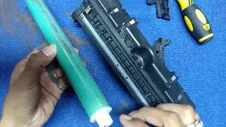 What's inside DRUM PRINTER, Toner Cartridge 126A CE314A (CP1025)  (speak khmer & English) 2020