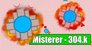 DIEP.IO WORLD RECORD EN 15 MINUTOS | 264K y +100 BAJAS