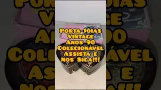 Antiguidade Porta-J&oacute;ias anos 90 Colecion&aacute;vel Gostou? Siga-nos #antiguidade #vintage #raridade #retr&ocirc;