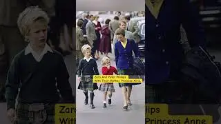 Zara And Peter Phillips With Their Mother, Princess Anne, Arriving In #princessanne #royalnews