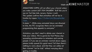 Animators are safe from COPPA