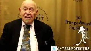 Bishop John Hurst Adams speaks on being honored at the Civil Rights Walk of Fame