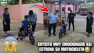 DAYSI Quedo Boca Abierta Al Ver Como Maneja Su Motocicleta EDYSITO😨El Esta Muy Feliz🤭
