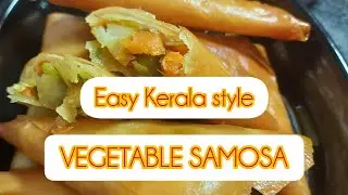 Easy Kerala style Vegetable Samosa