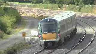 Stacumny Bridge HD-Irish Rail 22000 class ICR no.22021 passes Stacumny Bridge