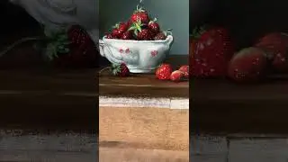 #pastel #painting #softpastel #strawberries #art