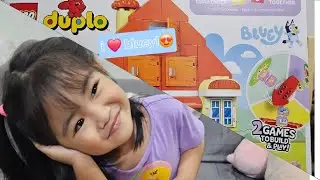 🧱✨ Lego Duplo Bluey's Family House with Memory Game ✨🧱