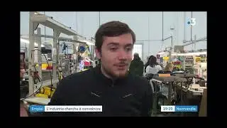 Reportage France 3 Normandie - L'industrie cherche à convaincre (Semaine de l'Industrie 2022)