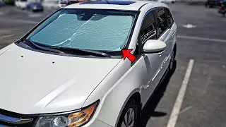 Honda Odyssey - Windshield Sun Shade