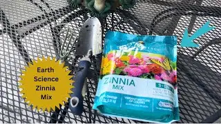 Earth Science Zinnia Mix 3-in-1 Mix Premium Wildflower Seed, Plant Food and Soil Conditioners Review
