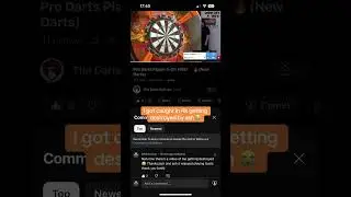 Last night I played Ashley Coleman on the dart referees stream and I got destroyed #darts #disabled