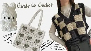 Guide to Crochet - watch before you start crochet #crochet #crochetguide