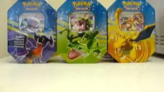 Opening a Rayquaza C Lv. X Collector's Tin