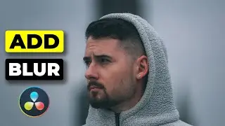 Easy Background Blur in DaVinci Resolve!