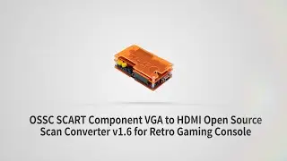 Retro Gaming Console OSSC SCART Component VGA to HDMI Converter