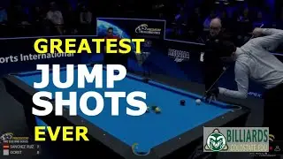 Greatest JUMP SHOTS of All Time in Pro Pool Tournament Matches