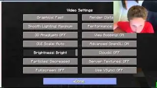 minecraft tutorial: how to set minecraft brightness to 10,000