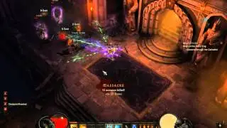 Diablo III Monk Deadly Reach Range Test