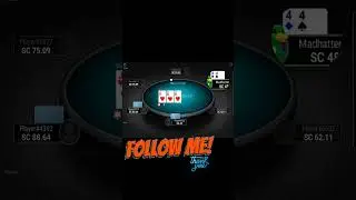 #pokeronline #handhistory #onlinepoker #madhatterpoker