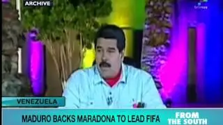 Venezuela: Maduro Proposes Maradona to Head FIFA