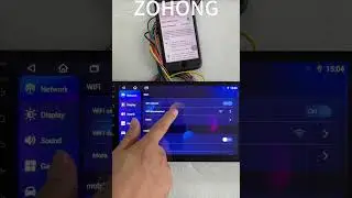 Android Car Radio WiFi Connection Mobile Phone Hotspot Network ​Internet #carplay #multimedia #gps
