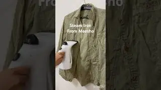 Steam Iron From Meesho Under 600rs Review #steamiron #iron #meesho #meeshohaul #meeshofinds #review