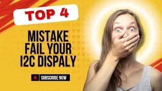 Why My I2C Display Failed | Arduino Beginner Mistake #Arduino #I2CLCD #DIYFails #ArduinoProjects