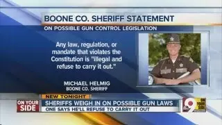 Local sheriffs respond to possible gun restriction laws