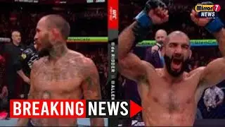 Айеманн Захаби победил Марлона Веру раздельным решением судей на UFC в Ванкувере