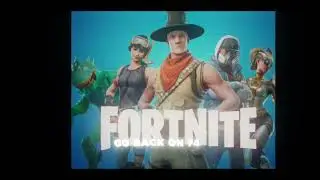Fortnite back on 74😭😭