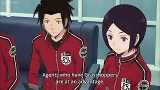 World Trigger TV Scene Green Screen