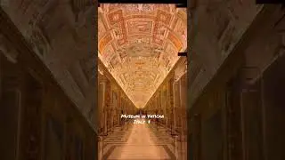 Museum in Vatican Italy #shorts #italy #vatican #rome #travel